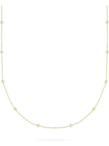 CHRIST Goldkette Damen-Kette 585er Gelbgold - Ketten ohne Anhänger, moderne diamantierte Oberfläche für besonderen Glanz und stilvolles Tragen.