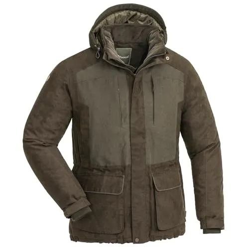 Pinewood Herren Jagd Jacke Abisko 2.0 2XL - Funktionsjacke für kalte Wintertage mit innovativer Ultra Body Heat Technologie, die bis zu 25% Körperwärme zurückgibt. Wind- und wasserfest, bietet maximalen Komfort und Wärme.