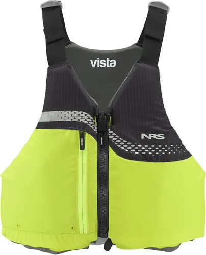 NRS Vista PFD Schwimmweste Kajakweste Grün XL/XXL - Sichere und komfortable Schwimmweste für Paddelabenteuer. Die NRS Vista PFD überzeugt durch ihr leichtes Design und optimale Bewegungsfreiheit – ideal für Kajak, Kanu oder SUP.