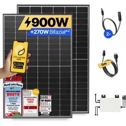 onLite 5m Solaranlage - Flexible 5m Solaranlage ohne Halterung und Speicher, ideal für individuelle Solarprojekte und umweltfreundliche Energiegewinnung.