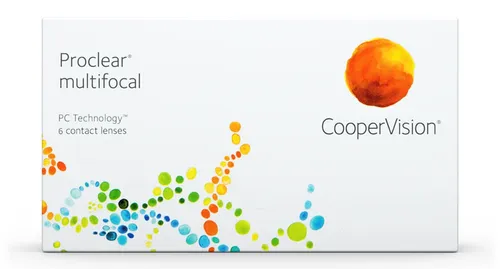 Cooper Vision PROCLEAR® Multifocal Monatslinsen 6er Pack - Multifokale Kontaktlinsen von Cooper Vision für klare Sicht in allen Entfernungen. Hoher Tragekomfort dank innovativer PC Technology und ideal für empfindliche Augen.