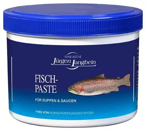Jürgen Langbein Fischpaste - Paste Fisch für Saucen & Suppen - 500 Gramm