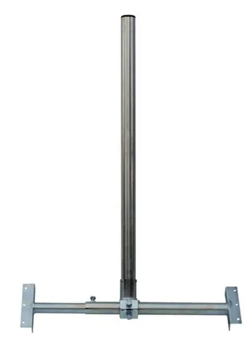 Kreiling Dachsparrenhalter 1000mm - Robuste Montage für TV-Antennen - Zubehör für TV mit Erdungsanschluss und Kabeldurchführung, ideal für sichere Montage auf oder zwischen Sparren, maximale Spiegelgröße 900 mm.