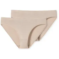 Schiesser Damen 2 PACK Taislip Unterwäsche - Modal Essentials - Funktionsunterwäsche, idealer Wäsche-Doppelpack mit supersofter, seidigweicher Single-Jersey-Qualität für höchsten Tragekomfort.