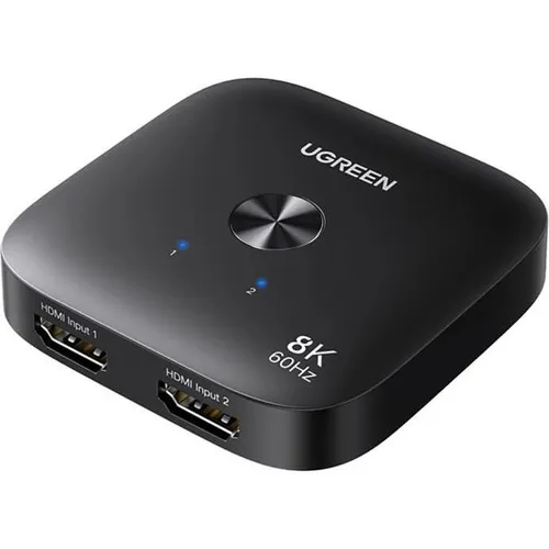 Ugreen Przełącznik / Switch HDMI AW700, 2x1, 8K 60Hz (65877)