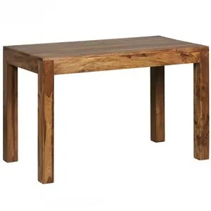 Wohnling Esstisch WL1.318 - Massivholz Küchentisch 120 cm - Esstisch aus robustem Mango-Holz im angesagten Industry & Loft Design, ideal für stilvolle Esszimmer und Küchen. Hohe Funktionalität trifft auf ansprechendes Design.