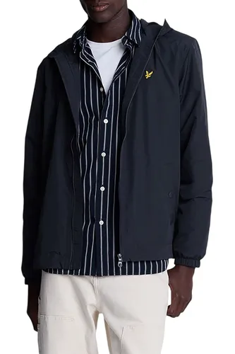 Lyle & Scott Herren Zip Through Hooded Jacket Jacke, Blau (Dark Navy Z271), Medium