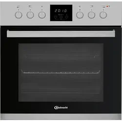 Bauknecht Herdset Einbau Backofen Edelstahl mit Hydrolyse - Einbau Backofen mit energieeffizienter A-Klasse, Hydrolyse-Reinigung und 2-fach Teilauszug für müheloses Kochen und einfache Pflege.