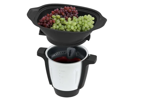 Wundermix Simsafix® Dampfentsafter-Einsatz - Entsafter & Saftpressen, ideal für Monsieur Cuisine Modelle, 1,2 L Kapazität für gesundes Entsaften und Aromaveredelung.