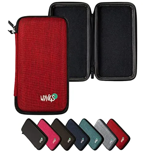 WYNGS Schutztasche Rot kompatibel mit Casio fx-82 Solar II