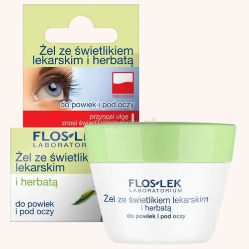  Eye Care Gel für den Augenbereich mit Gemeinem Augentrost und grünem Tee 10 g