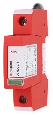 DEHN 952070 DG S 275 Überspannungsschutz-Ableiter - Sonstige Elektroinstallationsartikel mit hohem Ableitvermögen von 40 kA, ideal zum Schutz von Niederspannungs-Verbraucheranlagen vor Überspannungen und ausgestattet mit Thermo-Dynamik-Control für hohe Gerätesicherheit.