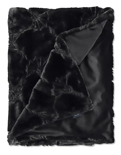 JOOP! Plaid Schwarz – Kuscheldecke aus Synthetik - Hochwertige JOOP! Plaid in elegantem Schwarz. Perfekt für gemütliche Abende, aus pflegeleichtem Synthetik. Maße: 130 cm x 1 cm. Jetzt anmelden und 10€ Willkommens-Gutschein sichern!
