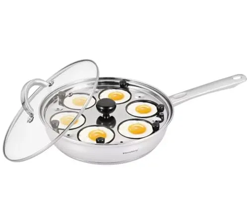 PATELNIA 24cm Z WKŁADEM DO JAJEK KLAUSBERG KB-7607 - Pfanne mit 24 cm Durchmesser, ideal für Eierspeisen, geeignet für alle Herdarten: elektrisch, gas und induktion.