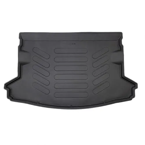 Trimak Passgenau 3D Kofferraumwanne Kompatibel mit BMW X5 E53 1.Gen. 1999-2006 Kofferraummatte Schutzmatte Auto Zubehör Antirutschmatte Kantenschutz Kofferraumwann TPE Gummi Dauerhaft Schwarz