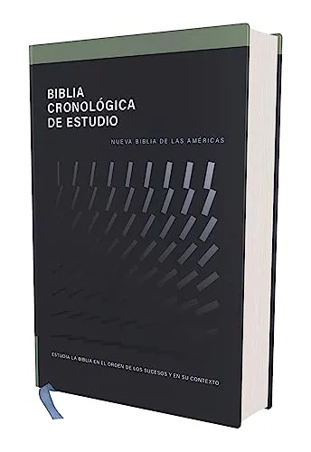 NBLA, Biblia Cronológica de Estudio, Tapa dura, Interior a cuatro colores, Comfort Print: Nueva Biblia De Las Américas, Comfort Print