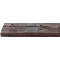 Gartenschwelle Antik in Holzoptik 60 cm x 25 cm - Dekorative Gartenschwelle in nostalgischer Holzoptik, witterungsbeständig und pflegeleicht. Vielseitig einsetzbar für Wege, Terrassen oder als Randbegrenzung.