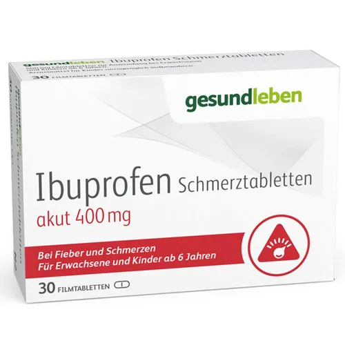 gesundleben Ibuprofen Schmerztabletten 400 mg Filmta 30 St