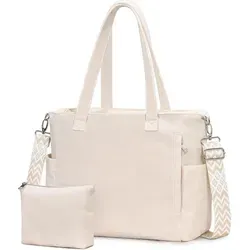 Cord Tote Bag Damen Umhängetasche Schultertasche Crossbody Groß_EXECUTE_