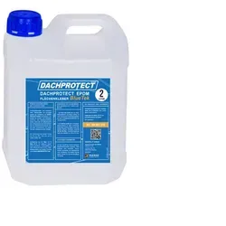 Dachprotect Flächenkleber BlueTek | lösemittelfrei 2 L (bis 10 m²) - Baumaterial für EPDM Dachfolie, lösemittelfrei und ideal für schnelle, kostensparende Anwendungen mit Nassklebeverfahren.