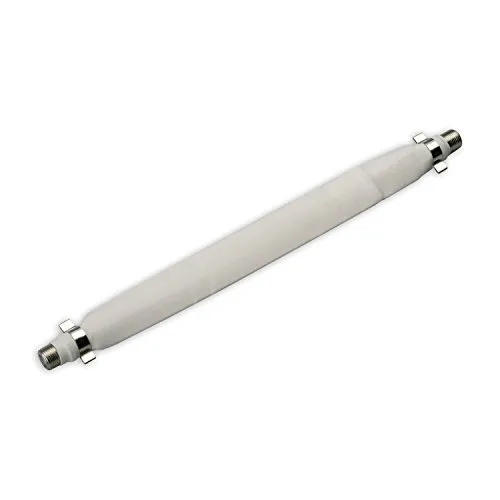 Schwaiger SAT Fensterdurchführung Flachbandkabel für Koaxialkabel, 25cm, weiß, F-Buchse > F-Buchse