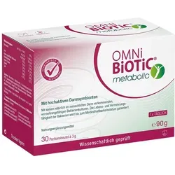 OMNi-BiOTiC metabolic 30X3 g - Probiotikum Pulver, unterstützt die Darmgesundheit und fördert das Wohlbefinden
