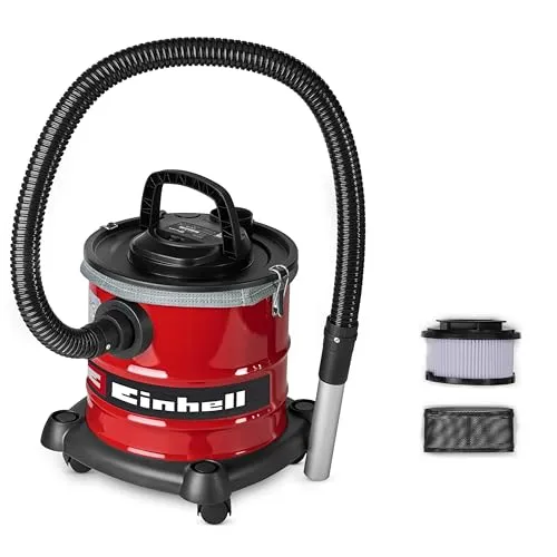 Einhell Aschesauger TC-AV 2032 DW - Leistungsstarker 850 W Aschesauger mit 20 L Behälter - Aschesauger – Starke 175 mbar Saugleistung, ideal für Kaminreinigung, mit langlebigem Filtersystem und praktischer Blasfunktion für schwer zugängliche Stellen.