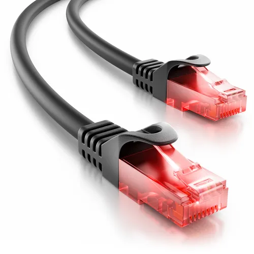 40m CAT6 Outdoor Patchkabel Netzwerkkabel Außenbereich LAN RJ45 Kabel UV Schutz