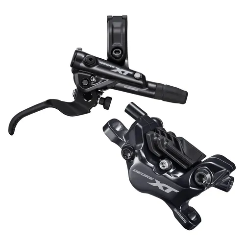 Shimano XT BL-M8100 + BR-M8120 Bremsset - Hochwertiges Bremsenset für Mountainbikes, bietet präzise Bremskraft und Kontrolle für anspruchsvolle Trails.