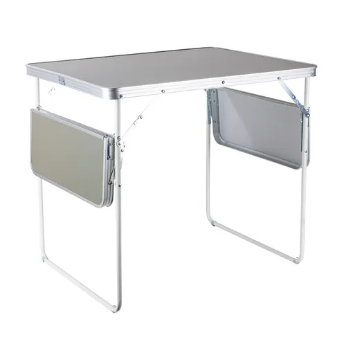 Nature Fellow Campingtisch Grau - Faltbar & Praktisch für Outdoor - Der Nature Fellow Campingtisch in Grau (B)116 x (H)60 x (T)70 cm ist faltbar und platzsparend. Ideal für Picknicks und Camping, ausgestattet mit praktischen Seitentaschen für zusätzlichen Stauraum.