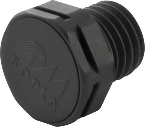Bopla! Druckausgleich 52042000, Schwarz, 5 Stück - Zubehör für Hausdämmung, idealer Druckkompensator für Temperaturschwankungen und sorgt für optimale Dämmung.