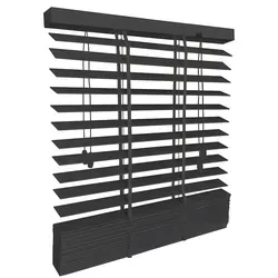Sol Royal SolDecor BE5 Holzjalousie 105x180cm Schwarz – Elegante Fensterdekoration - Gestalten Sie Ihr Zuhause stilvoll mit der Sol Royal SolDecor BE5 Holzjalousie. Die 50-mm-Lamellen bieten effektiven Sichtschutz und flexibles Lichtmanagement. Einfache Montage und hochwertige Verarbeitung machen sie zur idealen Wahl.