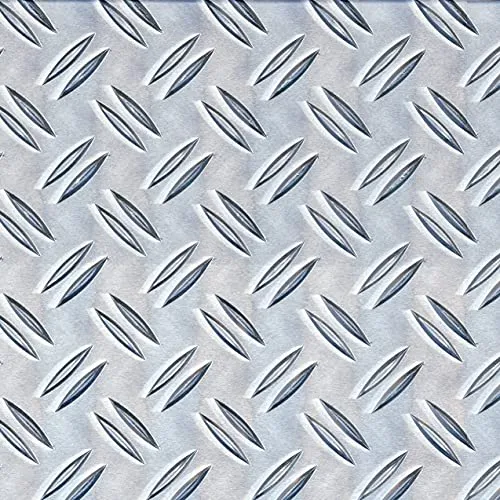 Alberts 497217 Strukturblech | Riffel-Prägung aus Aluminium - Metall- & Legierung-Platten, robust und vielseitig einsetzbar für Bau- und Bastelprojekte mit rutschfester Oberfläche.