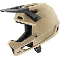 Uvex Ravage Fullface Helm - Beige - 60-63 - Fahrradhelme mit umfassendem Schutz und modernem Design, ideal für Downhill und Mountainbiking.