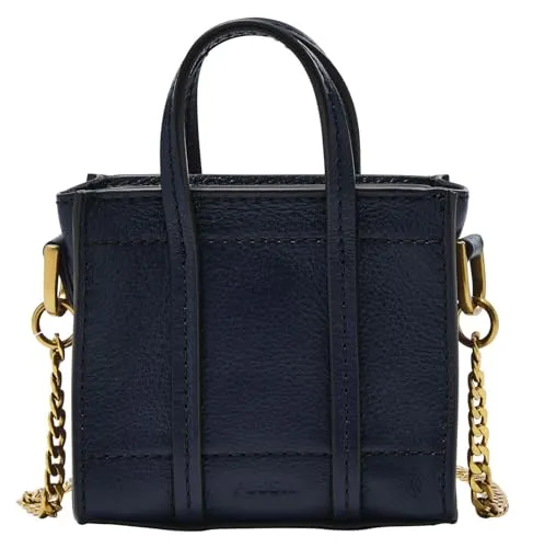Fossil Carmen Micro Tote Bag Insignia Blue