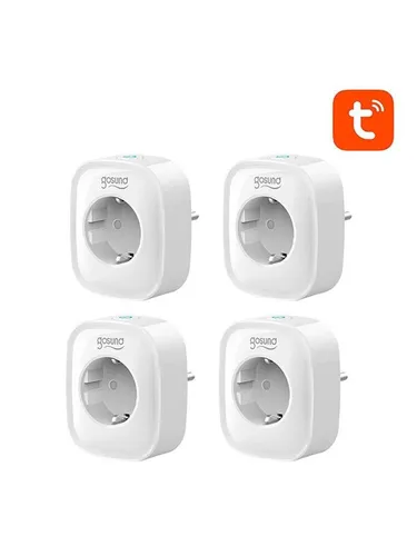 Gosund SP1 - Smart Plug (4-Pack) - Smart Home: Steuern Sie Ihre Beleuchtung und Geräte weltweit mit der Gosund SP1 Smart Steckdose, kompatibel mit IFTTT, Alexa und Google Assistant.