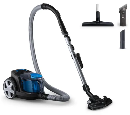 PHILIPS FC9331/09 PowerPro Compact - Beutelloser Staubsauger, maximale Leistung von 900 Watt für effektive Reinigung