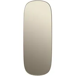 Muuto Framed Spiegel, large, taupe