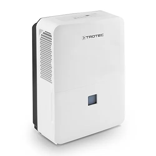 TROTEC Luftentfeuchter elektrisch TTK 127 E – Leistung 50 L/Tag – Fläche 150 m² / 375 m³ – Raum Entfeuchter – für Wohnung und Schlafzimmer
