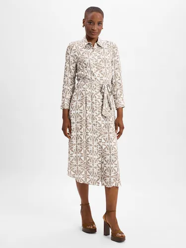 Marie Lund Maxikleid Damen Viskose mehrfarbig gemustert, 36 769680-0002-00360