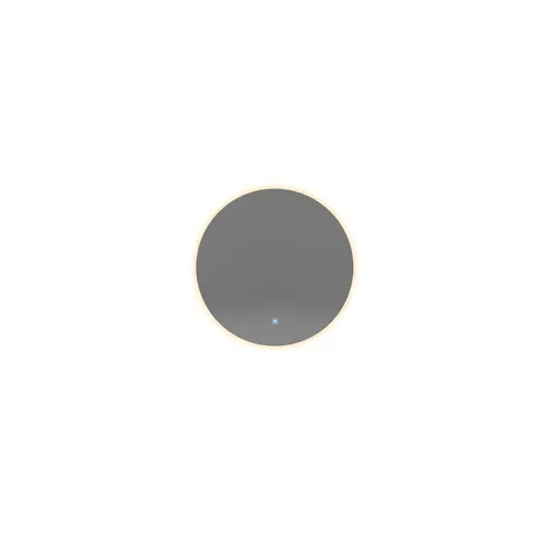 HOME DELUXE LED-Spiegel SILA - 80 cm Rund mit Antibeschlag - Badspiegel mit 3 Lichtfarben und stufenlosem Dimmen für individuelle Atmosphäre. Das innovative Antibeschlagsystem sorgt für klare Sicht nach jeder Dusche.