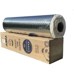 ABM Arans Alubutyl Anti Dröhn Matte 2,0 mm - Schalldämmende Isolierung für PKW und Haus - Dämmstoffe mit Aluminium-Butyl für effektive Schallisolierung. Schimmelresistent, wasserfest und schwer entflammbar, ideal für Autos und Wohnräume.