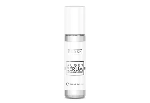 PERSH Augenserum Roll-On mit Hyaluronsäure & Niacinamid - Erfrischendes Augenserum mit Roll-On-Applikator für müde Augen. Enthält hochwertige Wirkstoffe zur Unterstützung der Hautpflege. Vegan, ohne Tierversuche und frei von schädlichen Inhaltsstoffen.