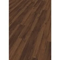 Laminat 8.0 Warmia Nussbaum Braun wasserfest - Laminatboden, wasserfest und ideal für feuchte Räume, kombiniert Stil mit Funktionalität.