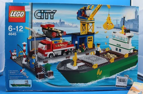 LEGO City Harbor 4645 *NEW & SEALED* (Retired 2012) - LEGO Komplette Sets & Packs, 551 Teile, ideal für kreative Bauprojekte und Sammler, Retired-Set aus 2012, komplett und originalverpackt.