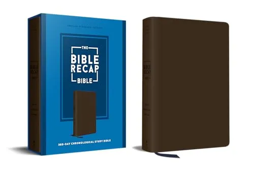 Bible Recap 365-Day Chronologi von Cobble Tara-Leigh - Bücher, inspirierendes Hardback für tägliche Bibellektüre, ideal für tiefere Einblicke und spirituelle Reflexion.