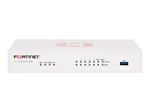 Fortinet FortiGate-51E Firewall II mit 3 Jahren Garantie - Zuverlässige Netzwerksicherheit mit der Fortinet FortiGate-51E Firewall. Ideal für Unternehmen, bietet umfassenden Schutz und einfache Integration in bestehende Systeme.