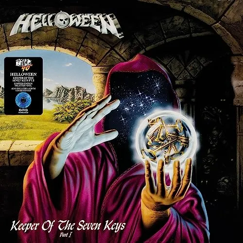 BLUE SPLATTER LP / VINYL HELLOWEEN – KEEPER OF THE SEVEN KEYS