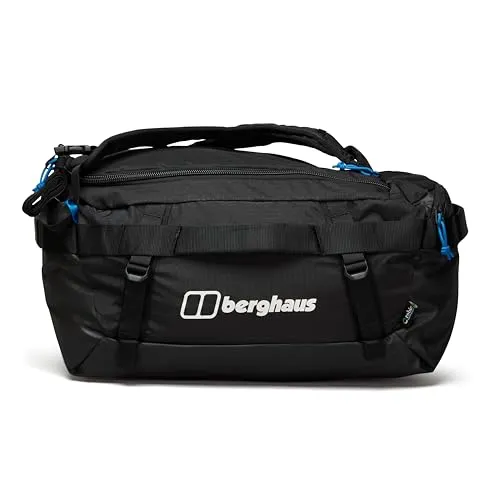Berghaus Xodus 40 Reisetasche - Schwarz - Reisetasche aus strapazierfähigem Polyamid, ideal für Sport und Reisen, bietet viel Platz und Komfort in Einheitsgröße.