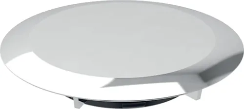 Hochglanz-verchromte Abdeckhaube Ø 90 mm für Duschwannenablauf - Sanitärinstallation: Robuste Abdeckhaube mit Sperrwasserhöhe von 30/50 mm, ideal für effektiven Ablauf und stilvolles Design.